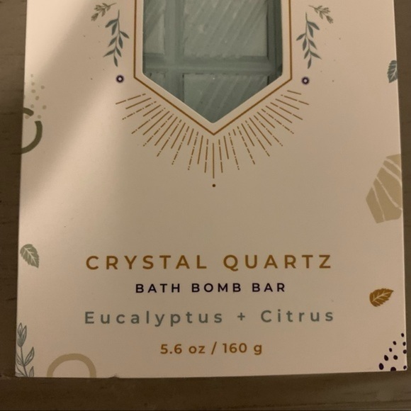NEW Harper and Ari crystal quartz eucalyptus citrus bath bomb bar - Picture 6 of 6